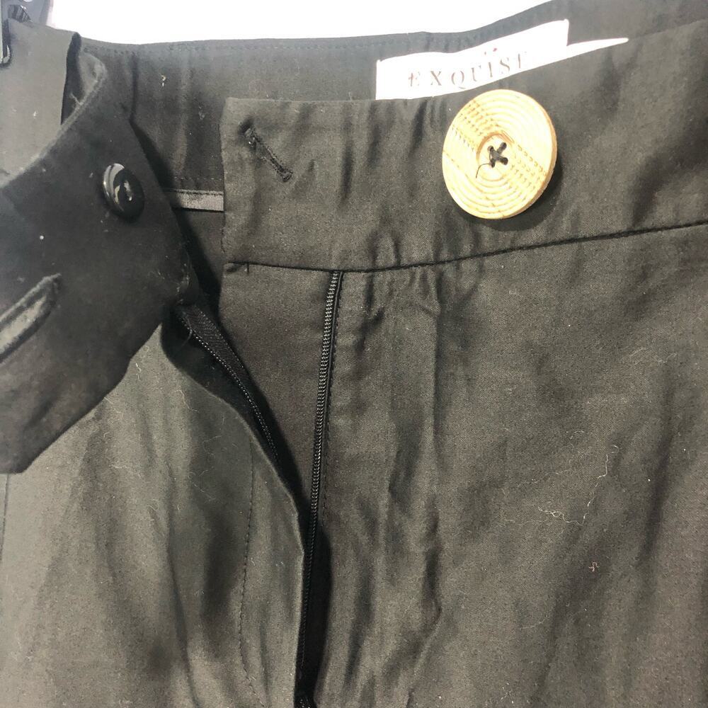 Anthropologie X Exquise Abstract Embroidered Wide-Leg Pants Size XL - Picture 9 of 11